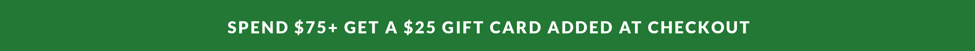 Christmas in July | Earn a $25 Gift Card